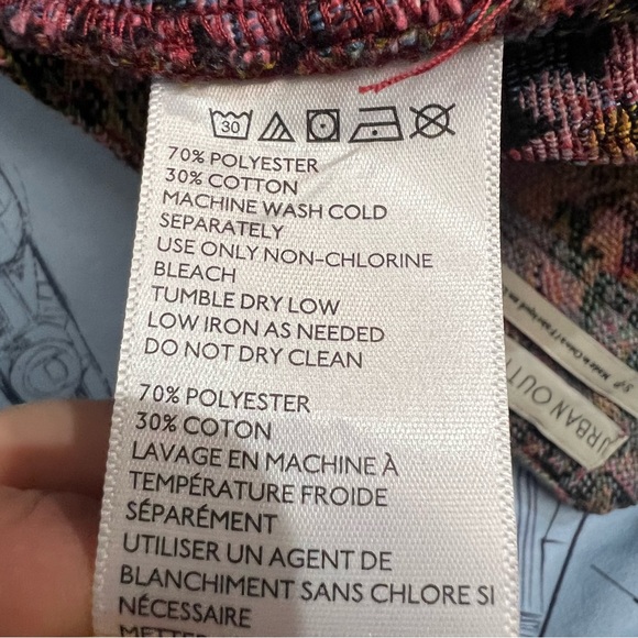 Urban Outfitters Jacquard Multicolor Floral Mini Skirt - Picture 10 of 10